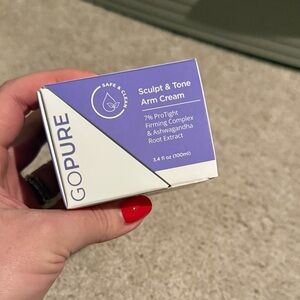 ✨ goPure Sculpt & Tone Arm Cream | Firming + Toning | NEW IN BOX ✨